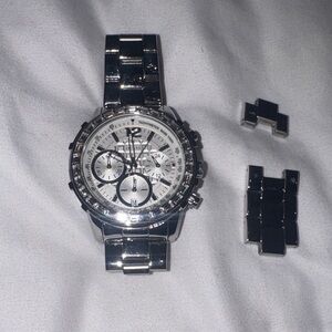 GUESS Silver Chronograph Watch